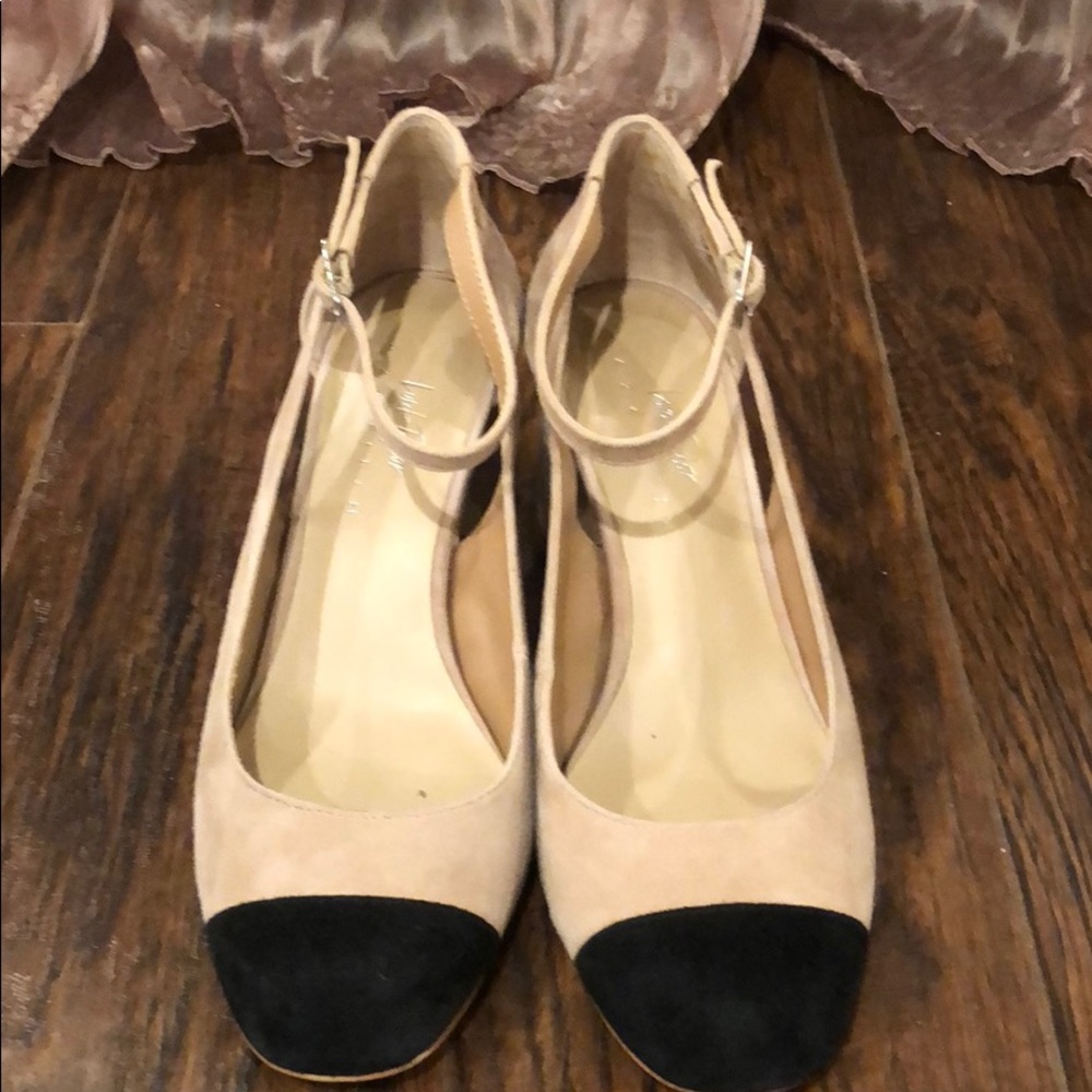 Lord&Taylor two toned heels - Chanel Like